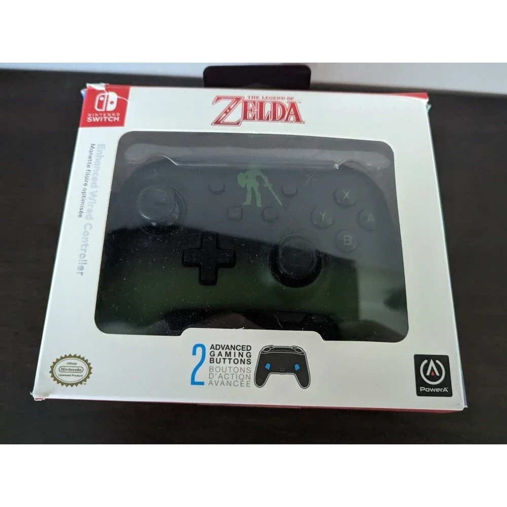 Nintendo Switch Wired Controller Legends of Zelda Link Power A Enhanced
